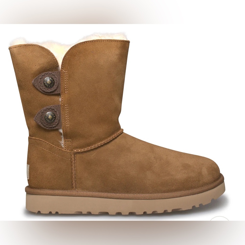 UGG MARCIELA II CHESTNUT BOOTS WOMEN'S Size 37 New - Picture 1 of 11